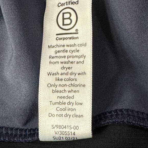 Athleta SZ 20 Brooklyn Printed Shorts Zip Pocket Elastic Waist Quick Dry Stretch - Picture 6 of 6